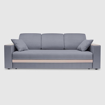 Ордин Дымчато-серый велюр Triniti с грязеотталкивающей технологией