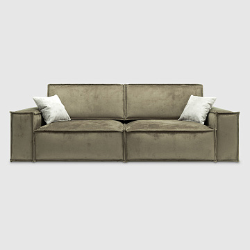 Милан SOFT Искусственный нубук Balance цвета хаки