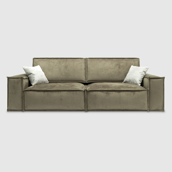 Милан SOFT Искусственный нубук Balance цвета хаки