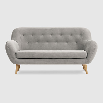 Бёрсен серый велюр Maxx