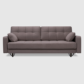 Страндвеген Сталь Велюр Triniti цвета какао с грязеотталкивающей технологией