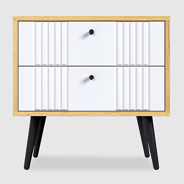 Комод Саксония 9 белый