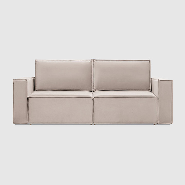 Комо Лайт Бежевый микровелюр Velutto