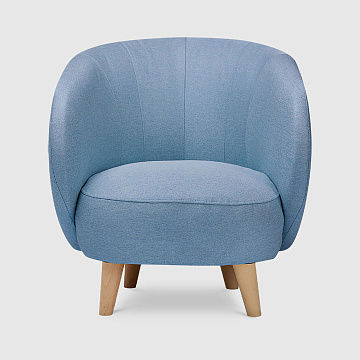 Флатей голубая рогожка DreamLuxe