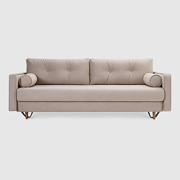 Нильс Сталь бежевый велюр Romano