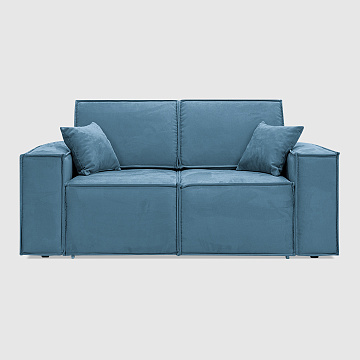 Милан мини Сталь Лазурный искусственный нубук Balance