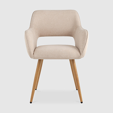 Кромвель II Бежевая рогожка