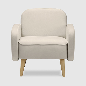 Харстад Светло-бежевый велюр Zara