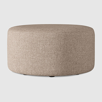 Пуф Аквилея Бежевая рогожка Sherlock