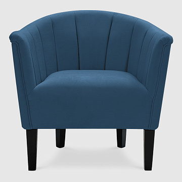 Венерн Синий микровелюр Velutto