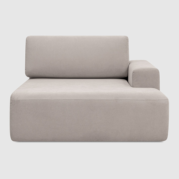 Оттоманка Позитано Бежевый шенилл Lounge