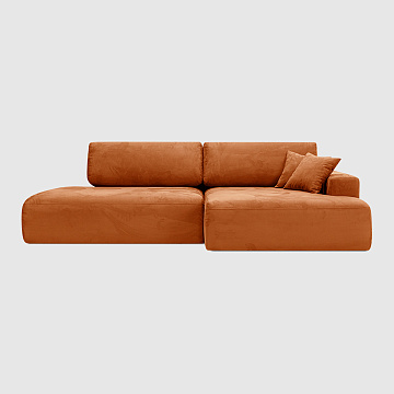 Новара Терракотовый искусственный нубук Balance