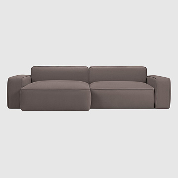 Лаваредо Темно-бежевый шенилл Lounge