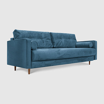 Коллинг Лазурный искусственный нубук Balance