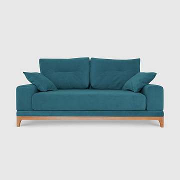 Флом мини лазурный велюр Triniti