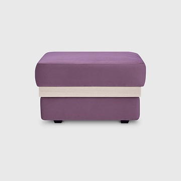 Пуф Ордин сиреневый велюр Triniti