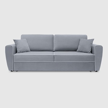 Камчатка Дымчато-серый велюр Triniti с грязеотталкивающей технологией