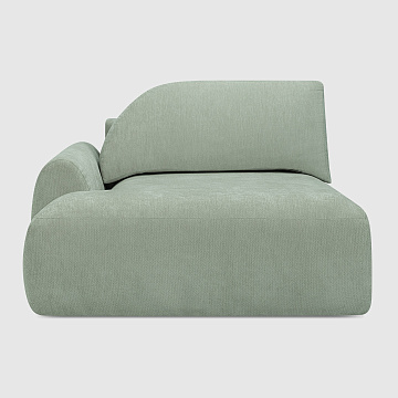 Оттоманка Равелло Мятный шенилл Umbra