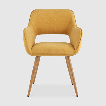 Кромвель II Желтая рогожка