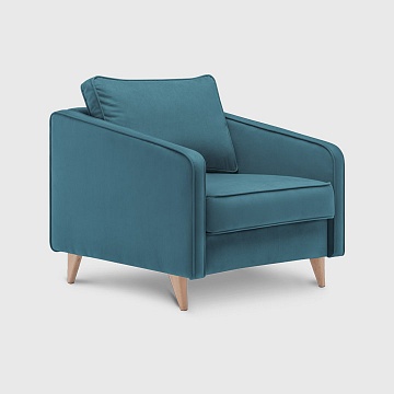 Хэвард лазурный велюр Triniti