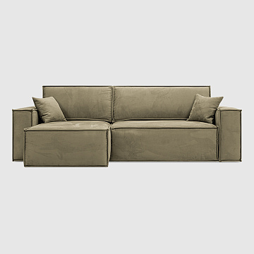 Флоренция мини Сталь Искусственный нубук Balance цвета хаки